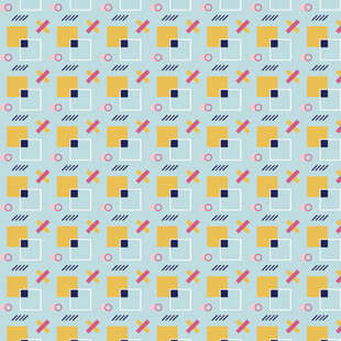 卡通文具图案背景