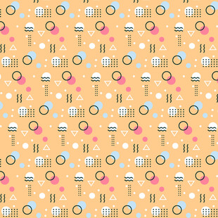 科技元素无缝图案背景