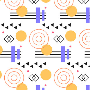 几何图案抽象背景设计