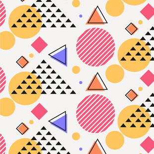 几何图案背景 