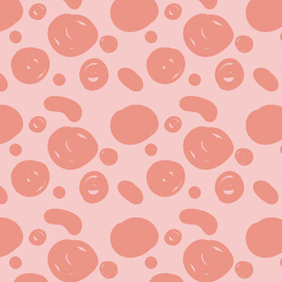 粉色圆点图案背景