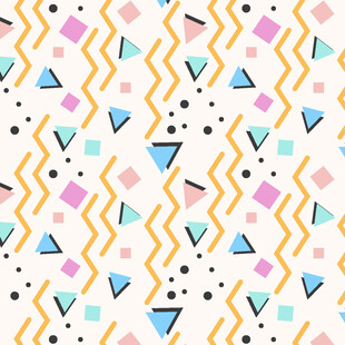 几何图案无缝背景纹理