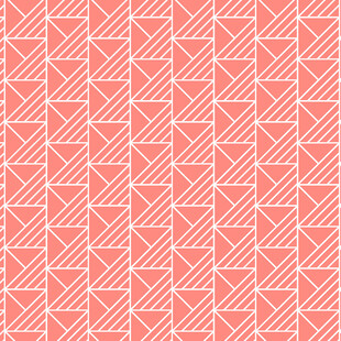粉色几何线条无缝图案