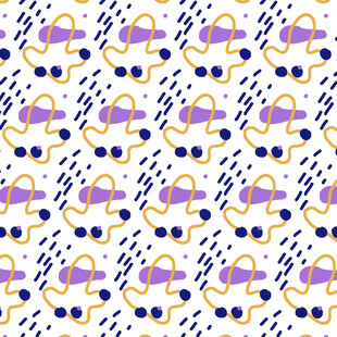 汽车雨滴图案无缝背景