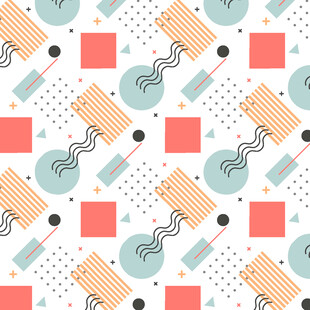 几何图案无缝背景设计