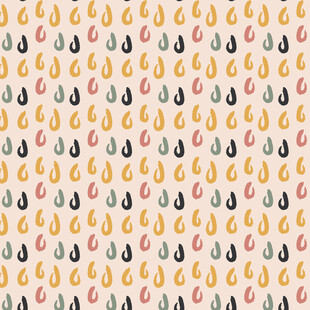 多彩水滴图案背景纹理