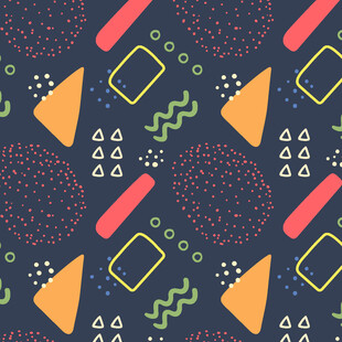 几何图案多彩背景纹理