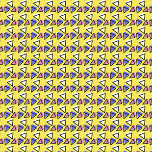 黄色几何图案无缝背景