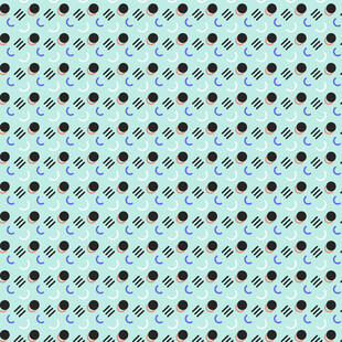 浅蓝色波点图案背景