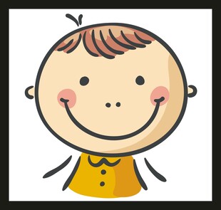 可爱卡通小孩形象