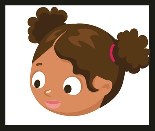 可爱双马尾小女孩头像