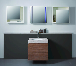 现代简约风格浴室洗手台