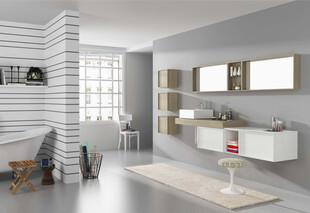 现代简约风浴室空间展示