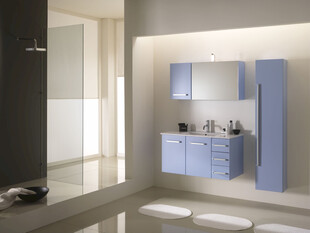 现代简约风格浴室柜组合