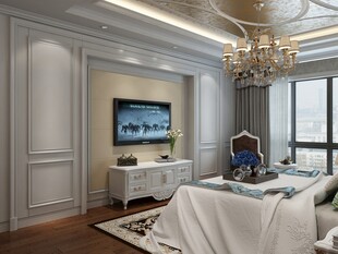 现代简约风豪华客厅展示