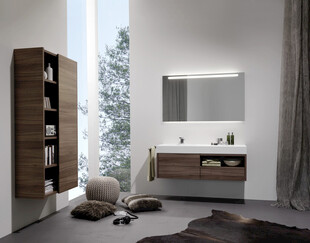 现代简约风格浴室场景