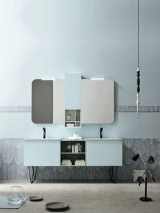 现代简约风格浴室柜组合