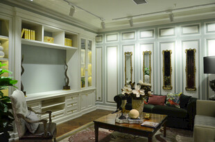 豪华典雅的室内客厅空间