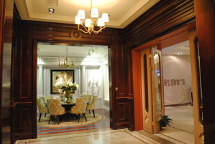 豪华室内门厅优雅景致