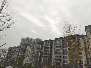 城市住宅区建筑景观