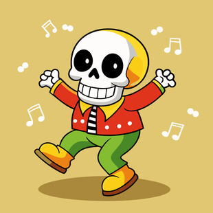 跳舞的骷髅