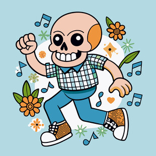 跳舞骷髅活力无限