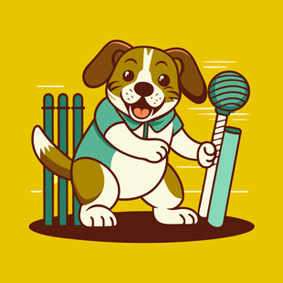 小狗演奏乐器欢乐瞬间