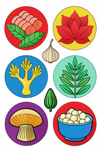 多样东北特色食材集合