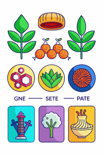 农业相关图标集合