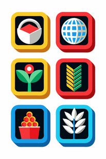 多彩应用图标集合