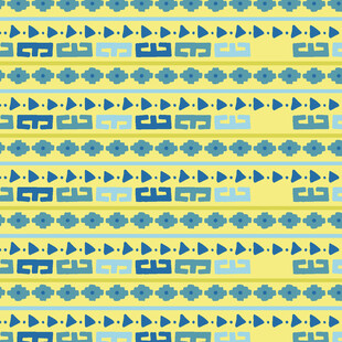 几何图案的多彩无缝背景