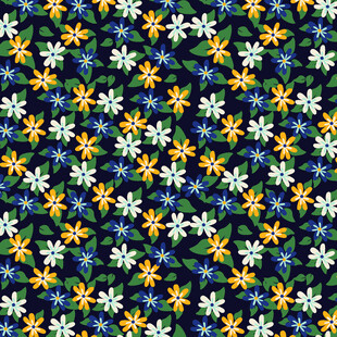 多彩小花图案背景