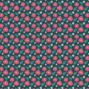 粉色花朵图案背景纹理