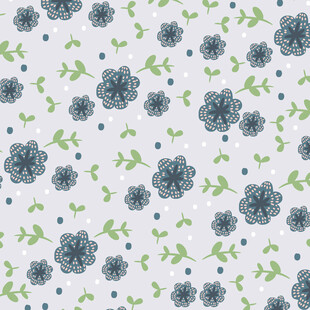 清新花卉图案背景纹理