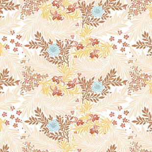 复古花卉图案背景纹理