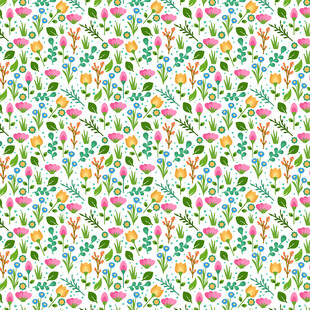 多彩碎花图案背景