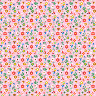 多彩碎花图案背景