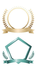 精美装饰性边框设计元素