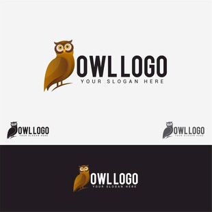 猫头鹰标志设计