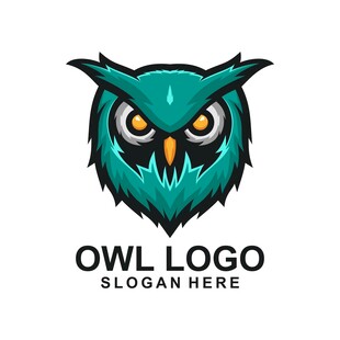 猫头鹰标志设计