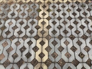 金属编织纹理图案