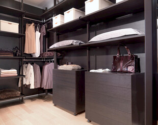 现代风格衣帽间内部展示