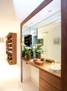 现代简约风格的室内隔断设计