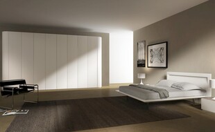 现代简约风格卧室场景