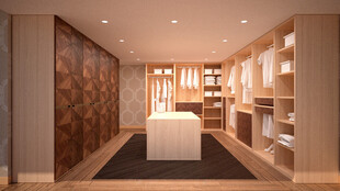 现代风格书房室内设计