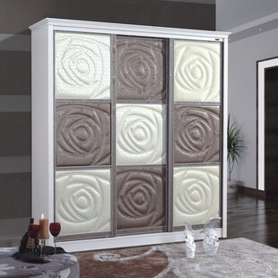 简约几何图案装饰柜