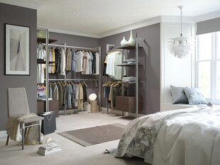 现代简约风卧室衣帽间