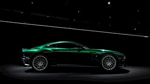 炫酷绿色跑车展示