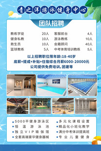 团队招募信息海报