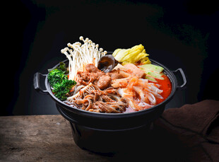 毛肚里脊肉麻辣冒菜套餐